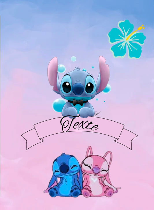 Thème Stitch en format numérique