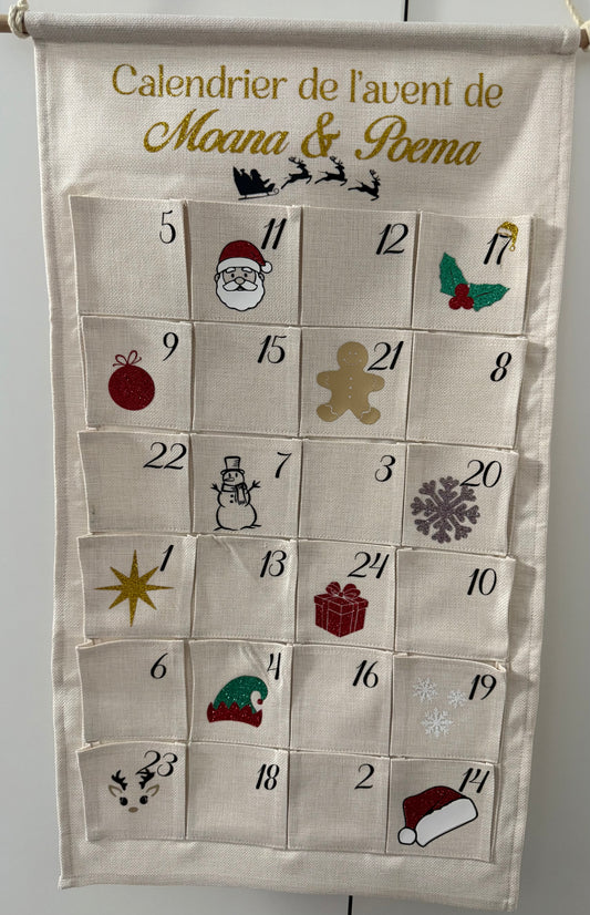 Calendrier de l’avent, 24 cases